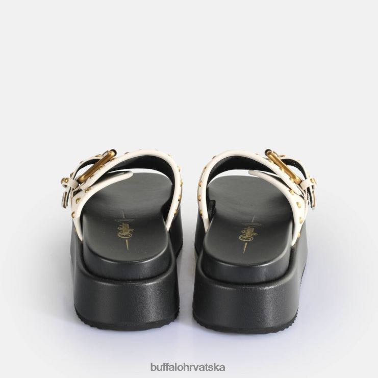 krema Buffalo noa rock slide sandale s platformom veganske |slajdova TDD6T157